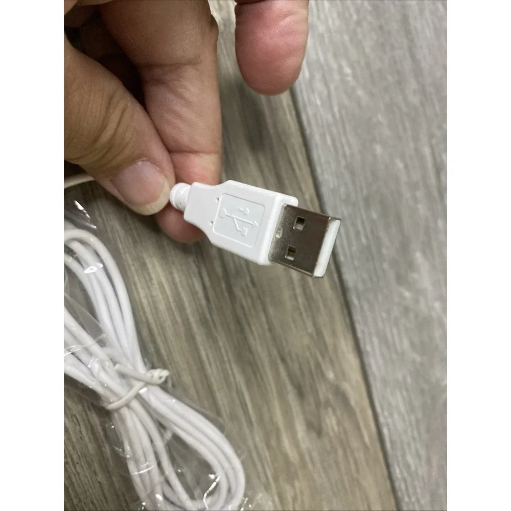 Macally SLIMKEYCA Wired USB Keyboard Mac Silver White Excellent Compact Design